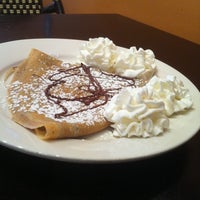 Photo taken at Point Chaud Cafe &amp;amp; Crepes by Nigel P. on 1/31/2012