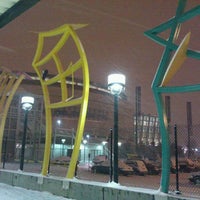 Photo taken at RTD Rail - Ball Arena / Elitch Gardens Station by Doctor 3. on 1/10/2011