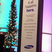 Photo taken at The Samsung Experience by Robert A. on 12/28/2011