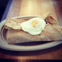 Photo taken at Crepes On The Corner by Anthony P. on 3/10/2012