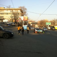 Photo taken at ост. ДВГТУ (ДВПИ) by Alexander K. on 3/28/2012