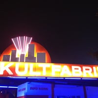 Photo taken at Kultfabrik by Kent R. on 10/31/2011