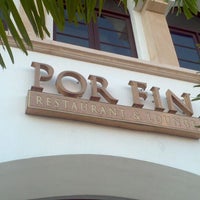 Photo taken at Por Fin Restaurant &amp;amp; Lounge by Paolo on 9/15/2011