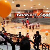 Photo taken at Grant High School - Basketball Gym by Daniel O. on 10/24/2011