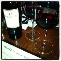 Photo taken at Rosie&#39;s Wine Bar by MissADS1981 @. on 11/30/2011