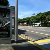 Photo taken at Bus Stop 83109 (Opp Eunos Stn) by Jason T. on 4/18/2012