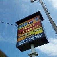 Photo taken at Nikos&amp;#39; Restaurant by Ricky R. on 8/26/2011