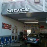 Photo taken at Gardena Nissan by Paul R. on 12/3/2011