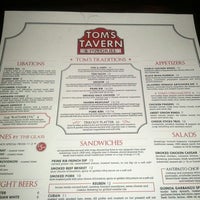 Das Foto wurde bei Tom&amp;#39;s Tavern &amp;amp; 1929 Grill von Taste It T. am 1/9/2012 aufgenommen