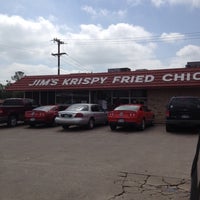 Photo taken at Jim&amp;#39;s Krispy Fried Chicken by Michelle V. on 3/31/2012