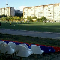 Photo taken at Стадион Горняк by Иван И. on 8/14/2012