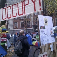 Photo taken at Occupy Amsterdam by Airethilien B. on 10/30/2011