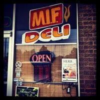 Photo taken at M.I.F. Deli by Jason R. on 5/11/2012