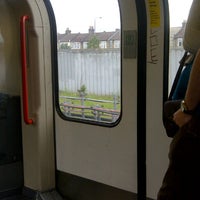 Photo taken at Central Line Train Ealing Broadway - Epping Forest by Diana K. on 8/30/2012