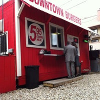 Photo taken at Down Town Burgers by Velma S. on 1/31/2012