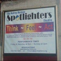 Photo taken at Spotlighters Theatre by Fuzz R. on 6/25/2011