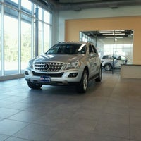 Photo taken at Mercedes-Benz Quirk Auto Park of Bangor by Katie B. on 8/18/2011