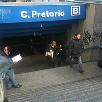 Photo taken at Metro Castro Pretorio (MB) by Dabliu on 3/3/2011