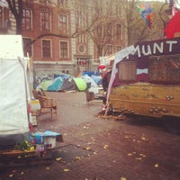 Photo taken at Occupy Amsterdam by Boris 🌐 v. on 11/2/2011