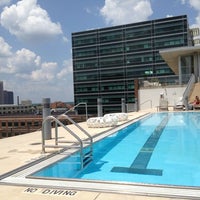 Photo taken at MidCity Lofts Rooftop Pool by Marie C. on 5/30/2012