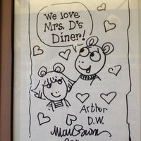 Photo taken at Mrs D&#39;s Diner by Andre P. on 3/24/2012