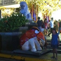 Photo taken at Tangs Elephant Parade by Bruce O. on 11/26/2011