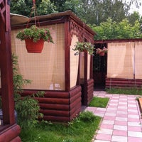 Photo taken at Летнее Кафе &amp;quot;Дворик&amp;quot; by Иван П. on 6/24/2012