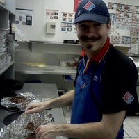 Photo taken at Domino&amp;#39;s Pizza by Samuel M. on 11/15/2011