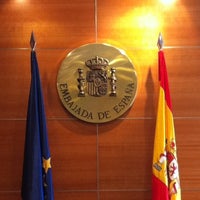 Photo taken at Embassy of The Kingdom of Spain by Gilbert H. on 7/25/2011