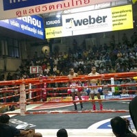 Photo taken at Siam Boxing Stadium by Ment P. on 7/21/2012