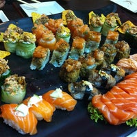 Photo taken at Senshi Sushi by Vanessa N. on 2/17/2012