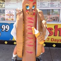 Photo taken at Cupid&amp;#39;s Hot Dogs by Arash M. on 4/8/2012