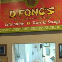 Photo taken at D. Fong&amp;#39;s Chinese Cuisine by Robert K. on 3/29/2012