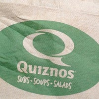 Photo taken at Quiznos by Dan P. on 4/22/2012