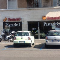 Photo taken at Pastarito Pizzarito by GLC on 3/15/2012