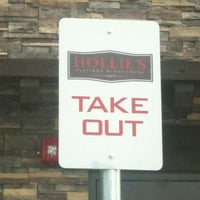 Photo taken at Hollie&#39;s Flatiron Steakhouse by Falen T. on 6/21/2012