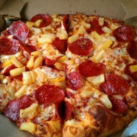 Photo taken at Domino&amp;#39;s Pizza by Victoria H. on 2/13/2012