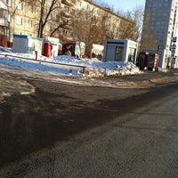 Photo taken at Остановка &amp;quot;Улица Дергачева&amp;quot; by Никита Д. on 3/3/2012