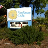 Photo taken at Sunflower Cafe (CLOSED) by Cashion D. on 3/25/2012
