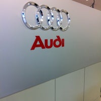 Photo taken at Audi Zentrum Hamburg by Dirk S. on 4/3/2012