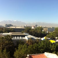Photo taken at Smart Hotel Bishkek by Katharina K. on 8/31/2012