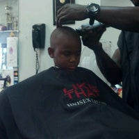 Photo taken at Like That Barbershop by Virginias D. on 8/4/2012