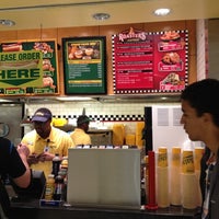 Photo taken at Nathan&amp;#39;s Famous by Hai V. on 6/28/2012