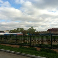 Photo taken at Стадион &amp;quot;Локомотив&amp;quot; by Roman B. on 5/12/2012