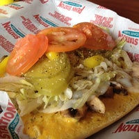 Photo taken at Penn Station East Coast Subs by Jan K. on 4/22/2012