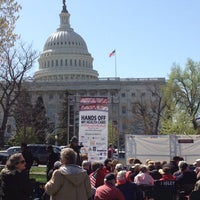 Photo taken at AFP Hands Off My Health Care Rally! by Steph F. on 3/27/2012