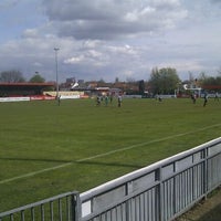 Photo taken at Wembley FC by Andrew L. on 4/21/2012
