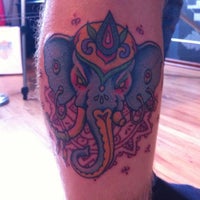 Photo taken at Purple Dick - Tattoo Studio by Arthur S. on 6/11/2012