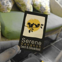 Photo taken at Serene Bangkok Bed &amp;amp; Breakfast by Papare C. on 6/25/2012