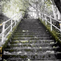Photo taken at Crockett St Stairs by Meme on 9/25/2011